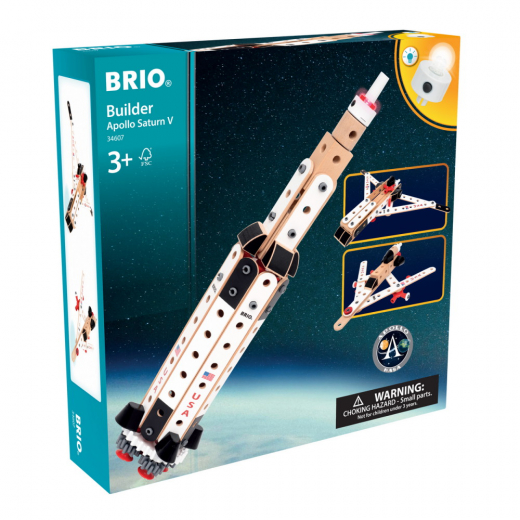 Brio - Builder Apollo Saturn V ryhmässä LELUT / Luo & kokeile @ Spelexperten (B-34607)