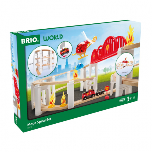 Brio - Mega Spiral Set ryhmässä LELUT @ Spelexperten (B-36114)