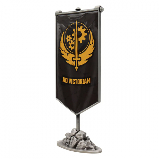 Fallout Limited Edition Brotherhood of Steel Metal Banner ryhmässä LELUT / Collectibles / Fallout collectables @ Spelexperten (B-FLT106)