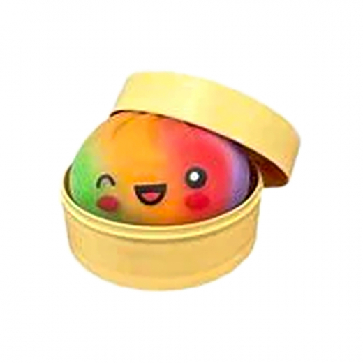Dumpling Squishy Rainbow 8,5 cm ryhmässä LELUT / Fidgets @ Spelexperten (B1111)