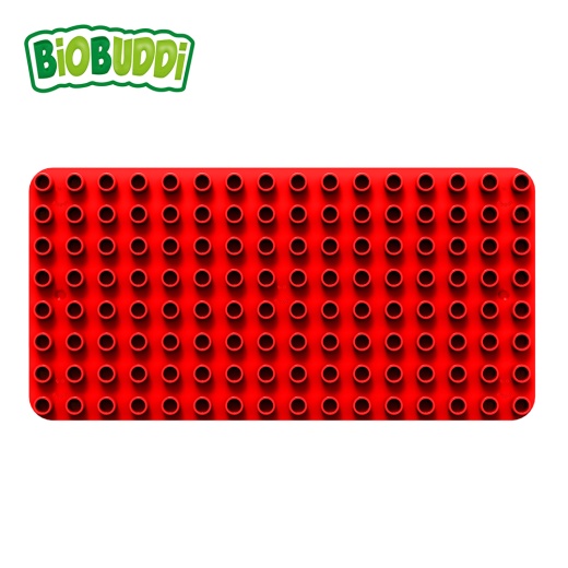 BioBuddi Create Baseplate Red ryhmässä  @ Spelexperten (BB-00174)