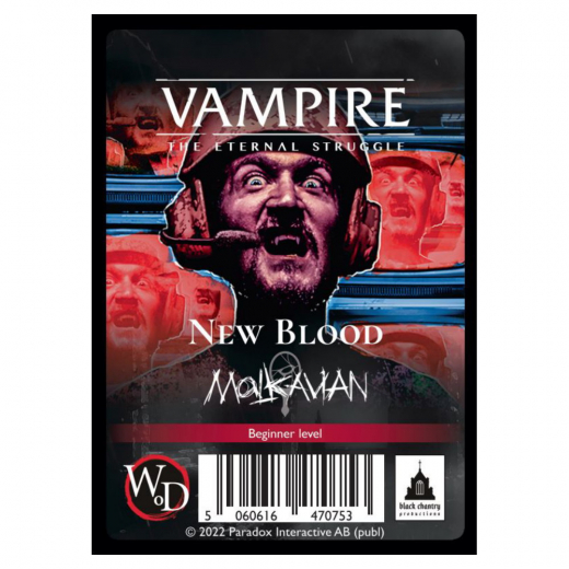 Vampire: The Eternal Struggle TCG - New Blood Malkavian ryhmässä SEURAPELIT / Korttipelit @ Spelexperten (BCP034)
