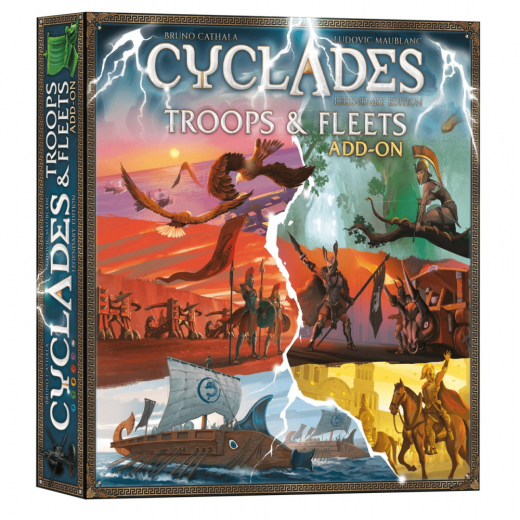 Cyclades: Legendary Edition - Troops & Fleets (Exp.) ryhmässä SEURAPELIT / Tarvikkeet / Muut @ Spelexperten (BLMSTU047MN)