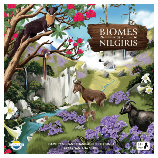 Biomes of Nilgiris ryhmässä SEURAPELIT / Strategiapelit @ Spelexperten (BLUE003)