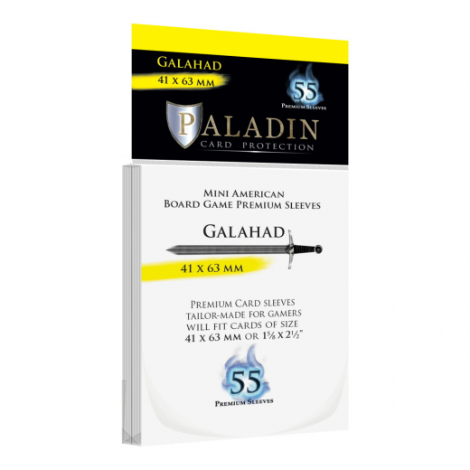 Paladin Sleeves 41 x 63 mm Galahad ryhmässä SEURAPELIT / Tarvikkeet / Sleeves @ Spelexperten (BND00045)