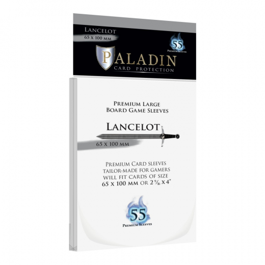 Paladin Sleeves 65 x 100 mm Lancelot ryhmässä SEURAPELIT / Tarvikkeet / Sleeves @ Spelexperten (BND00046)