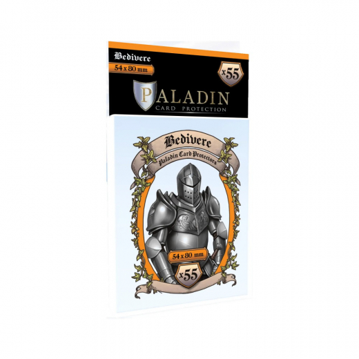 Paladin Sleeves 54 x 80 mm Bedivere ryhmässä SEURAPELIT / Tarvikkeet / Sleeves @ Spelexperten (BND00052)