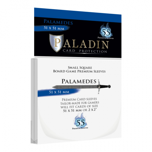 Paladin Sleeves 51 x 51 mm Palamedes ryhmässä SEURAPELIT / Tarvikkeet / Sleeves @ Spelexperten (BND00054)