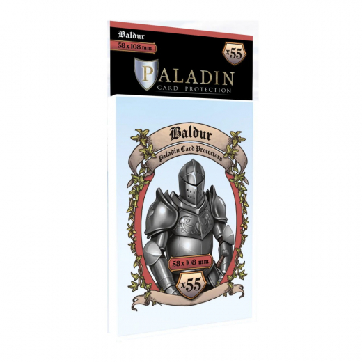 Paladin Sleeves 58 x 108 mm Baldur ryhmässä SEURAPELIT / Tarvikkeet / Sleeves @ Spelexperten (BND00085)