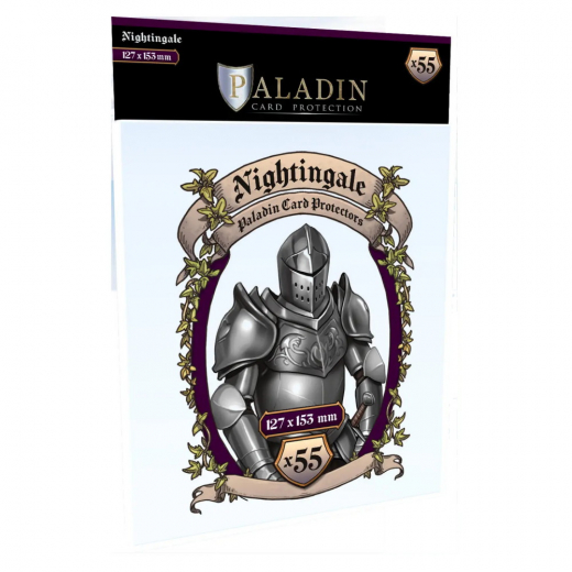 Paladin Sleeves 127 x 153 mm Nightingale ryhmässä SEURAPELIT / Tarvikkeet / Sleeves @ Spelexperten (BND00087)