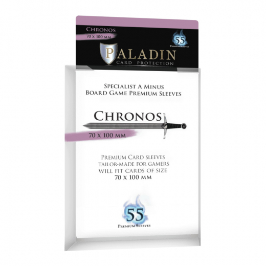 Paladin Sleeves 70 x 100 mm Chronos ryhmässä SEURAPELIT / Tarvikkeet / Sleeves @ Spelexperten (BND00127)
