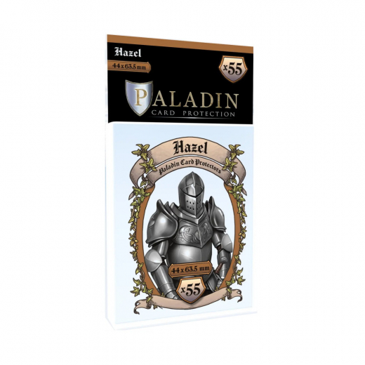 Paladin Sleeves 44 x 63,5 mm Hazel ryhmässä SEURAPELIT / Tarvikkeet / Sleeves @ Spelexperten (BND00138)