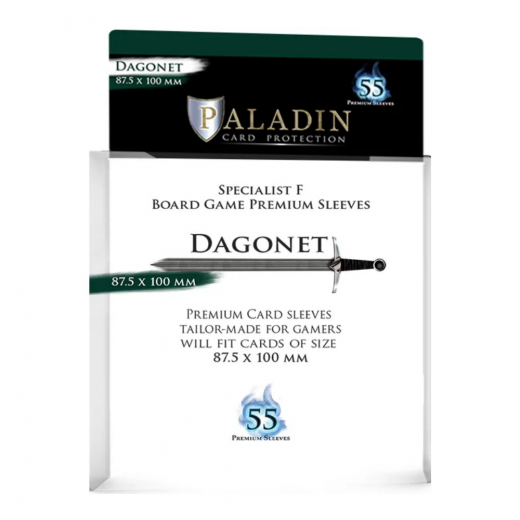 Paladin Sleeves 87,5 x 100 mm Dagonet ryhmässä SEURAPELIT / Tarvikkeet / Sleeves @ Spelexperten (BND00156)
