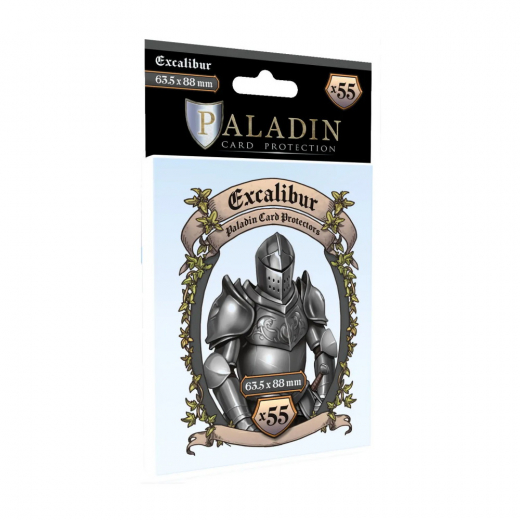 Paladin Sleeves 63,5 x 88 mm Excalibur ryhmässä SEURAPELIT / Tarvikkeet / Sleeves @ Spelexperten (BND00162)