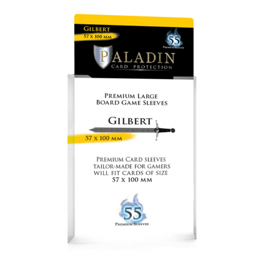 Paladin Sleeves 57 x 100 mm Gilbert ryhmässä SEURAPELIT / Tarvikkeet / Sleeves @ Spelexperten (BND00166)