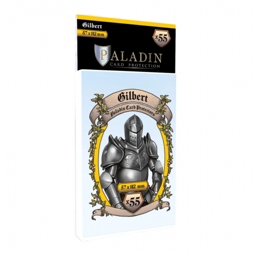 Paladin Sleeves 57 x 100 mm Gilbert ryhmässä SEURAPELIT / Tarvikkeet / Sleeves @ Spelexperten (BND00166)