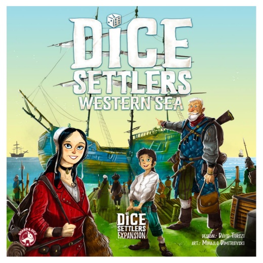 Dice Settlers: Western Sea ryhmässä SEURAPELIT / Strategiapelit @ Spelexperten (BND0043)