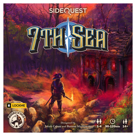 SideQuest: 7th Sea ryhmässä SEURAPELIT / Escape Room @ Spelexperten (BND0081)