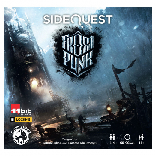 SideQuest: Frostpunk ryhmässä SEURAPELIT / Escape Room @ Spelexperten (BND0090)