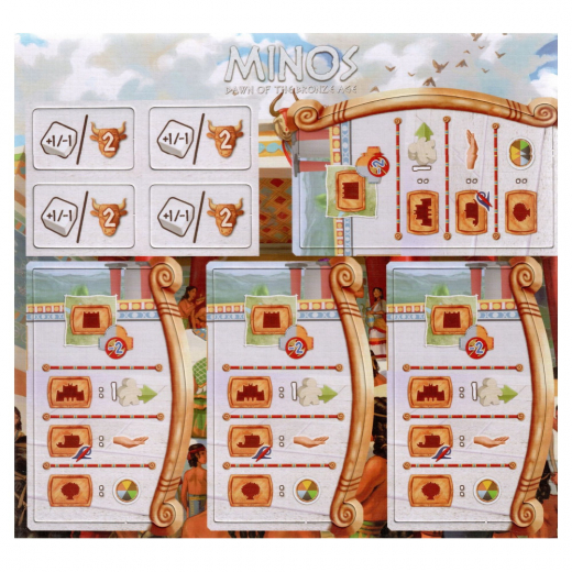 Minos: Dawn of the Bronze Age - New Building Powers Promo (Exp.) ryhmässä SEURAPELIT / Lisäosat @ Spelexperten (BND0095)