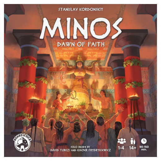 Minos: Dawn of Faith (Exp.) ryhmässä SEURAPELIT / Lisäosat @ Spelexperten (BND0151)