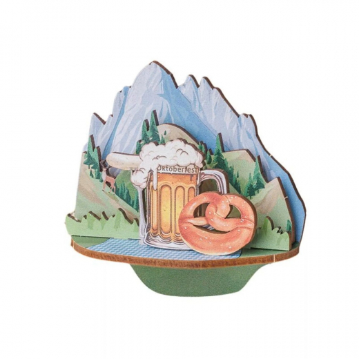 Do It Yourself Fridge Magnet - Bavaria Picnic ryhmässä PALAPELIT / Mallirakennus @ Spelexperten (BP001)