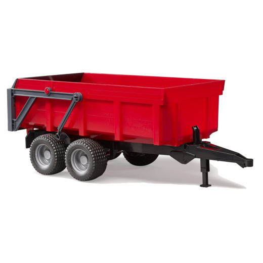 Bruder Tipper trailer (red) ryhmässä LELUT / Leluajoneuvot / Bruder @ Spelexperten (BR2211)