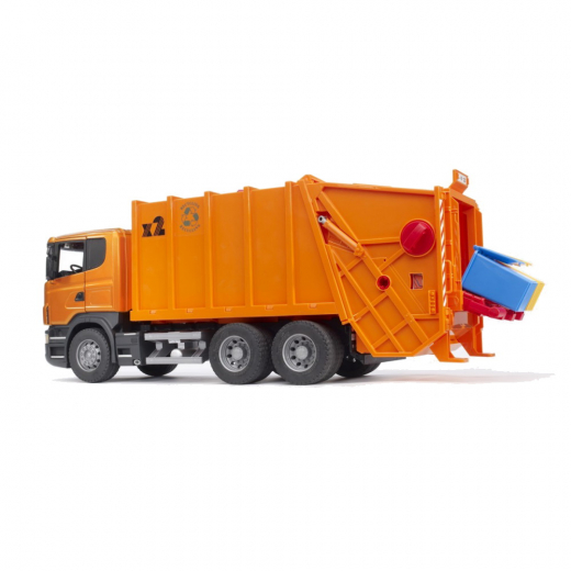 Bruder Scania R-Series Garbage truck ryhmässä  @ Spelexperten (BR3560)