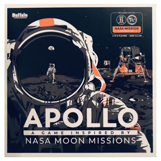 Apollo: A Game Inspired by NASA Moon Missions ryhmässä SEURAPELIT / Strategiapelit @ Spelexperten (BUF258)