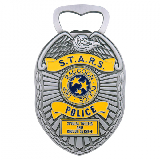 Resident Evil Police Badge Bottle Opener ryhmässä LELUT / Collectibles @ Spelexperten (CAP-RE206)