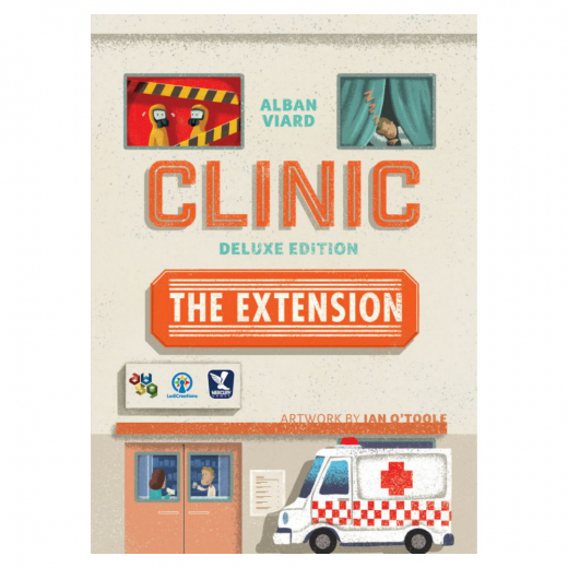Clinic: Deluxe Edition - The Extension (Exp.) ryhmässä SEURAPELIT / Lisäosat @ Spelexperten (CAPCLINIC01)