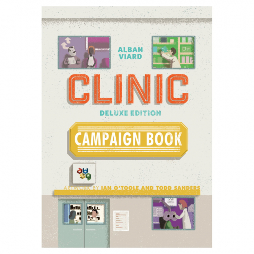 Clinic: Deluxe Edition - Campaign Book (Exp.) ryhmässä SEURAPELIT / Lisäosat @ Spelexperten (CAPCLINICCB)