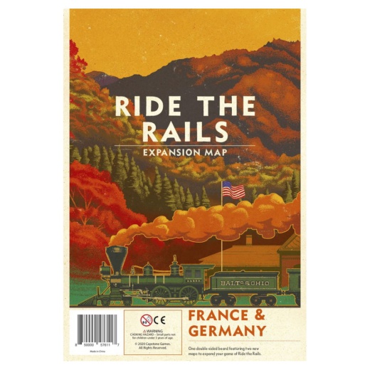 Ride the Rails: France & Germany (Exp.) ryhmässä SEURAPELIT / Lisäosat @ Spelexperten (CAPIR202)