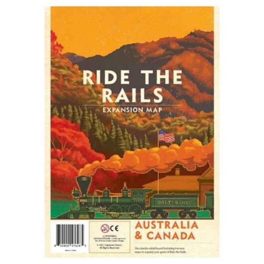 Ride the Rails: Australia & Canada (Exp.) ryhmässä SEURAPELIT / Lisäosat @ Spelexperten (CAPIR203)