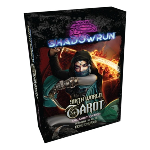 Shadowrun RPG: Tarot Deck - Arcanist Edition ryhmässä SEURAPELIT / Roolipelit / Shadowrun @ Spelexperten (CAT27512)