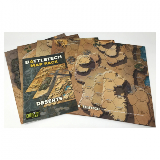 BattleTech: Map Pack - Deserts (Exp.) ryhmässä SEURAPELIT / Lisäosat @ Spelexperten (CAT35154)