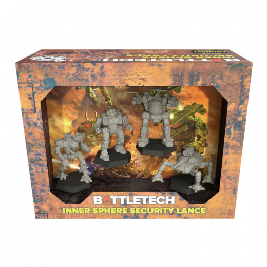 BattleTech: Inner Sphere Security Lance (Exp.) ryhmässä SEURAPELIT / Lisäosat @ Spelexperten (CAT35754)