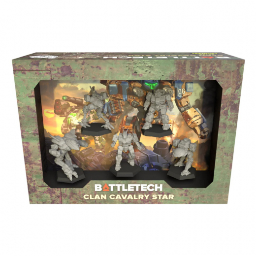 BattleTech: Clan Cavalry Star (Exp.) ryhmässä SEURAPELIT / Lisäosat @ Spelexperten (CAT35755)