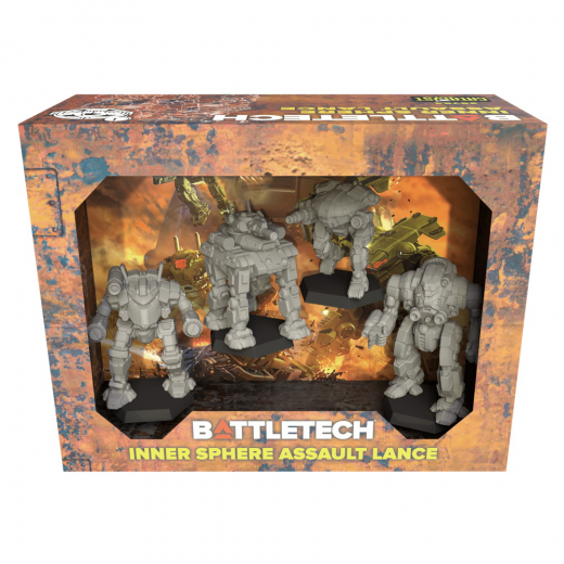 BattleTech: Inner Sphere Assault Lance (Exp.) ryhmässä SEURAPELIT / Lisäosat @ Spelexperten (CAT35757)