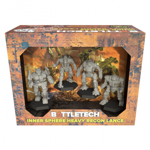 BattleTech: Inner Sphere Heavy Recon Lance (Exp.) ryhmässä SEURAPELIT / Lisäosat @ Spelexperten (CAT35758)