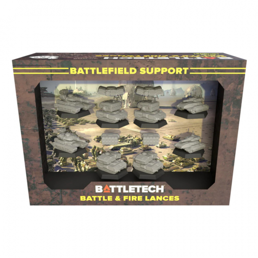 BattleTech: Battlefield Support - Battle & Fire Lances (Exp.) ryhmässä SEURAPELIT / Lisäosat @ Spelexperten (CAT35759)