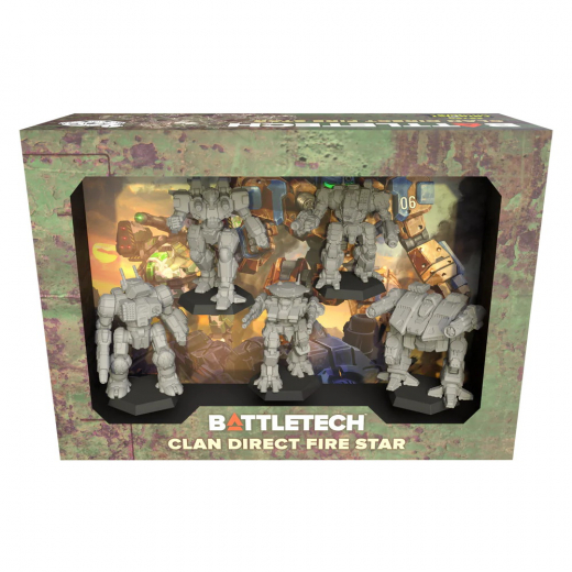 BattleTech: Clan Direct Fire Star (Exp.) ryhmässä SEURAPELIT / Lisäosat @ Spelexperten (CAT35760)