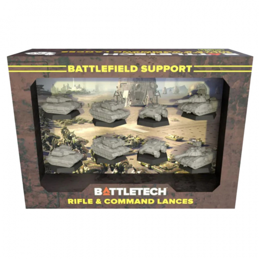 BattleTech: Battlefield Support - Rifle & Command Lances (Exp.) ryhmässä SEURAPELIT / Lisäosat @ Spelexperten (CAT35777)