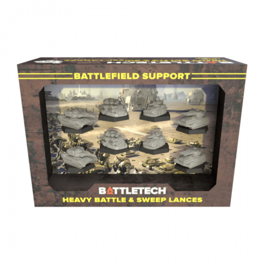 BattleTech: Battlefield Support - Heavy Battle & Sweep Lances (Exp.) ryhmässä SEURAPELIT / Lisäosat @ Spelexperten (CAT35778)