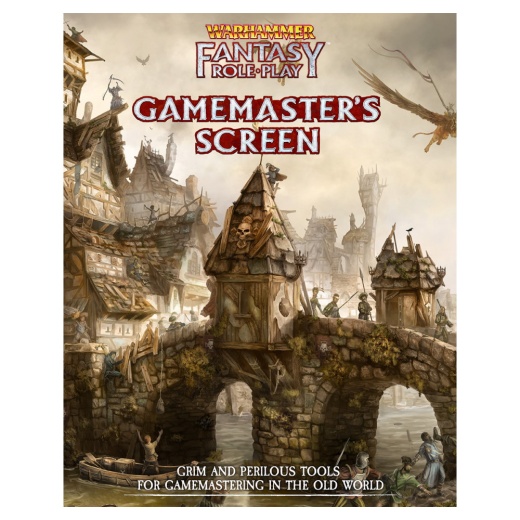 Warhammer Fantasy Roleplay: Gamemaster’s Screen ryhmässä SEURAPELIT / Roolipelit / Warhammer Fantasy @ Spelexperten (CB72404)