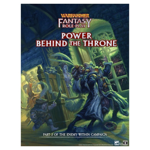 Warhammer Fantasy Roleplay: Power Behind the Throne (EW3) ryhmässä SEURAPELIT / Roolipelit / Warhammer Fantasy @ Spelexperten (CB72413)