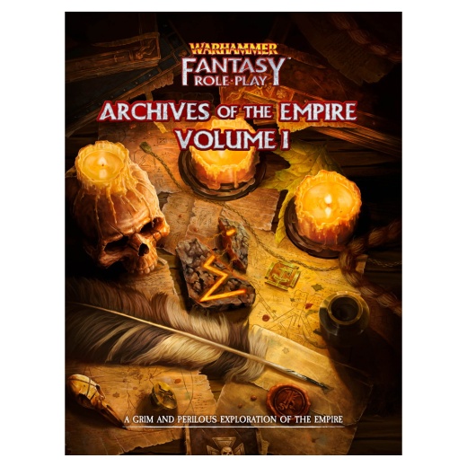 Warhammer Fantasy Roleplay: Archives of the Empire Volume 1 ryhmässä SEURAPELIT / Roolipelit / Warhammer Fantasy @ Spelexperten (CB72424)