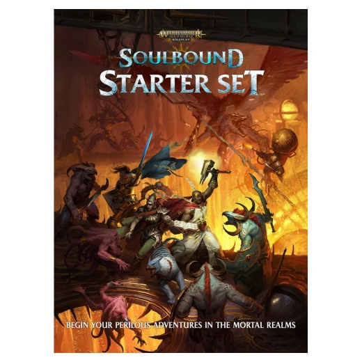 Warhammer Age of Sigmar: Soulbound - Starter Set ryhmässä SEURAPELIT / Roolipelit / Warhammer Age of Sigmar @ Spelexperten (CB72510)