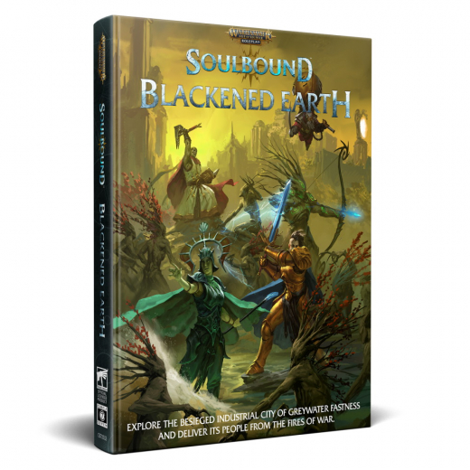 Warhammer Age of Sigmar: Soulbound - Blackened Earth ryhmässä SEURAPELIT / Roolipelit / Warhammer Age of Sigmar @ Spelexperten (CB72532)