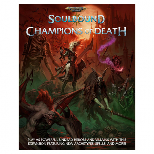 Warhammer Age of Sigmar: Soulbound - Champions of Death ryhmässä SEURAPELIT / Roolipelit / Warhammer Age of Sigmar @ Spelexperten (CB72533)